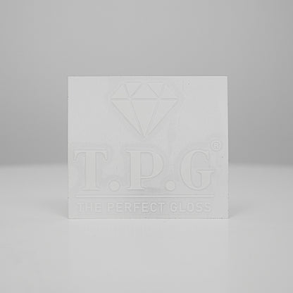 TPG Logo Decal – Black/White 100mm×90mm