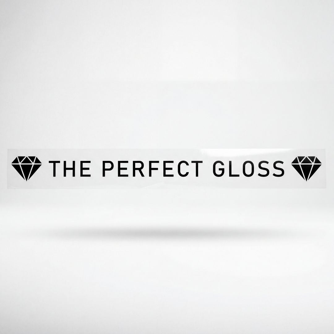 The Perfect Gloss – Stor Framrutedekal