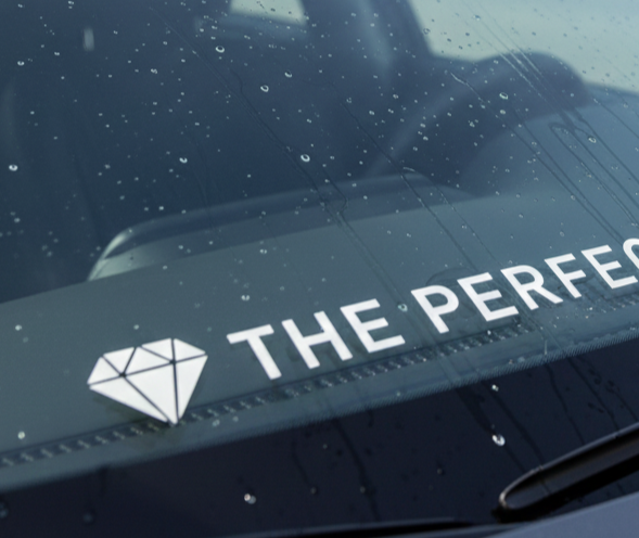 The Perfect Gloss – Large Windshield Decal