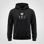 Hoodie TPG Black | Beige Logo
