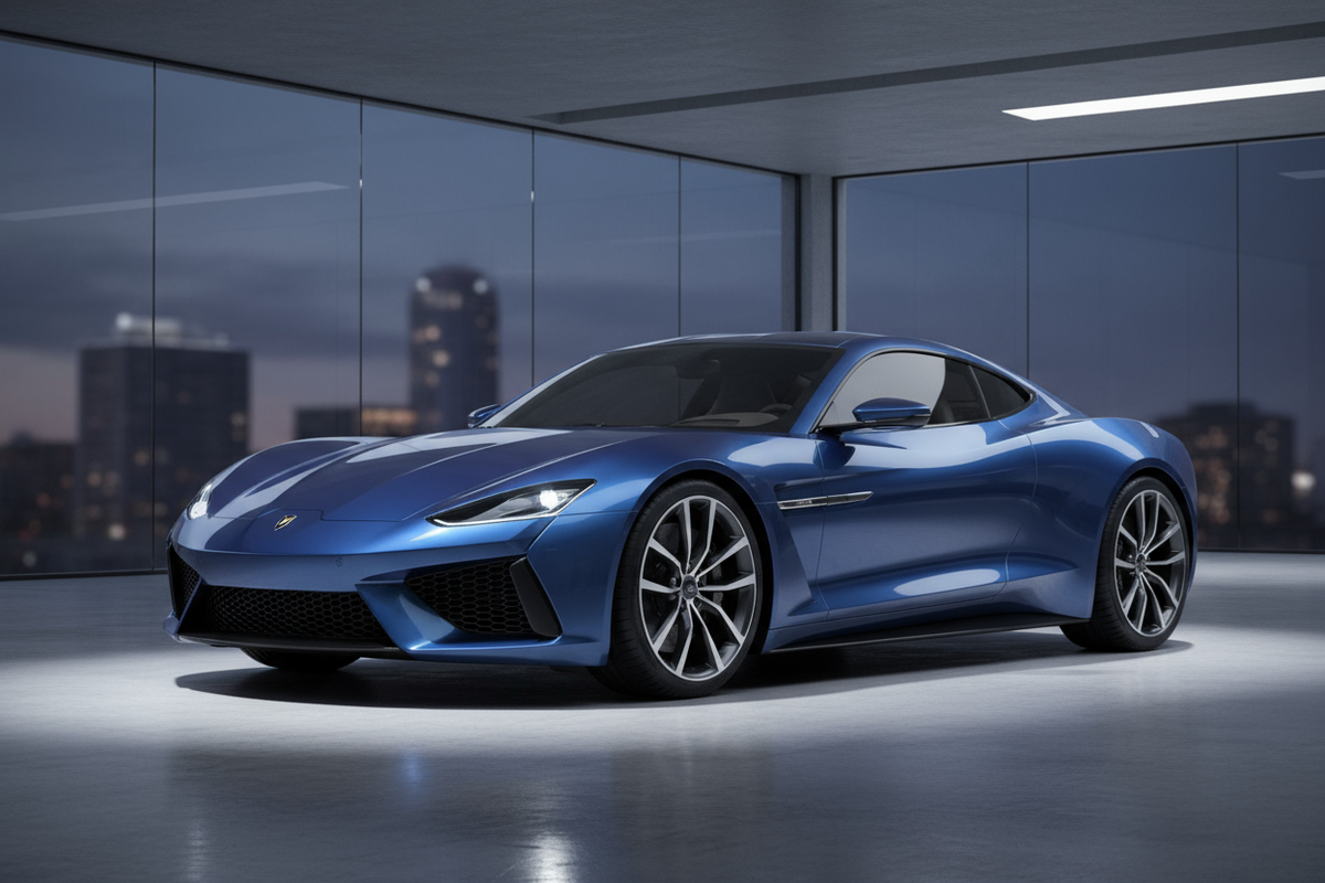 exterior sports car