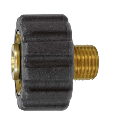 Screw coupling M22 F-1/4" M Short